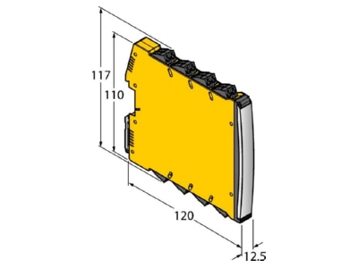 Product image Turck IM12 CCM03  7570100 Accessory for cabinet monitoring IM12 CCM03 7570100
