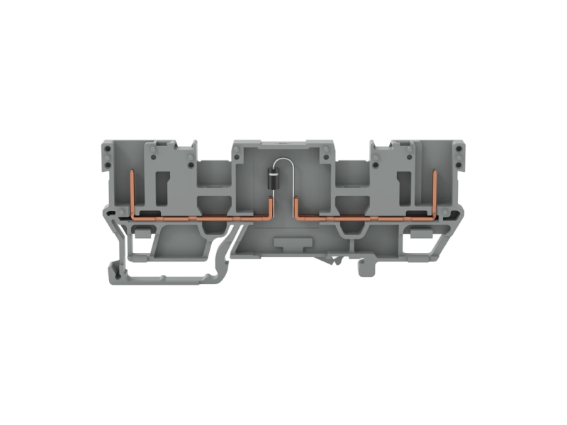 WAGO 279-623/281-410 4-Leiter-Diodenklemme 1,5qmm grau