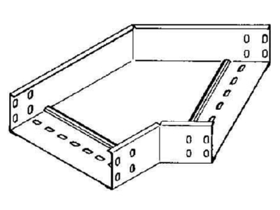 Strichzeichnung Niedax RBA 60 200 F Bogen