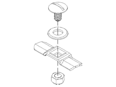 Ma�zeichnung Niedax RDRS 2 50 E3 Drehriegel