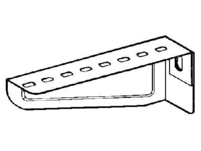 Strichzeichnung Niedax KTAM 400 E5 Wandausleger