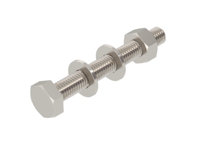 Product image OBO SKS 10x80 A4 Hexagon head bolt M10x80mm
