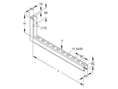 Produktbild Niedax KTC 500 Ausleger