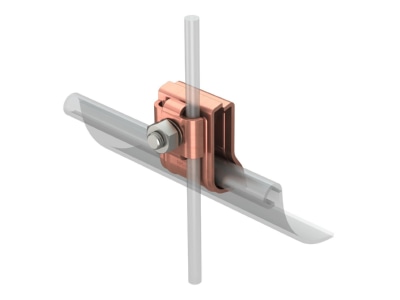 Product image OBO RK FIX CU Gutter clamp for lightning protection
