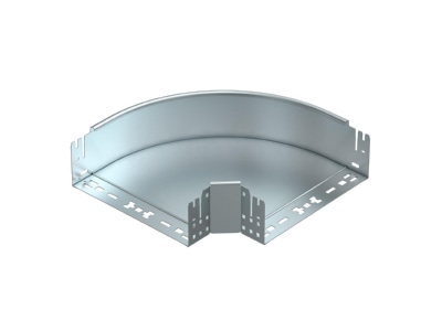 Product image OBO RBM 90 130 FS Bend for cable tray  solid wall 
