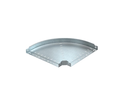 Product image OBO RBM 90 650 FT Bend for cable tray  solid wall 
