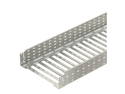 Produktbild OBO MKSM 140 A2 Kabelrinne MKSM gelocht m  Schnellverbindung MKSM 140 VA4301