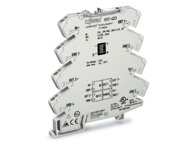Product image WAGO 857 423 Isolation amplifier
