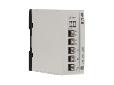 View right 1 Eaton EU5E SWD 4D2R Fieldbus digital module 4 In   2 Out
