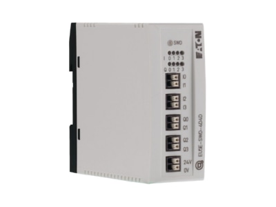 View right 2 Eaton EU5E SWD 4D4D Fieldbus digital module 4 In   4 Out