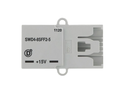 Vorderseite 2 Eaton SWD4 8SFF2 5 Kupplung Flachstecker 8 polig
