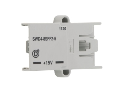 Ansicht rechts 1 Eaton SWD4 8SFF2 5 Kupplung Flachstecker 8 polig