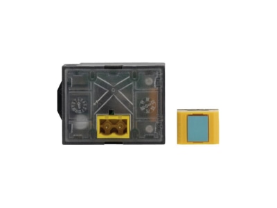 Front view 1 Eaton M22 ASI Fieldbus digital module 2 In   1 Out
