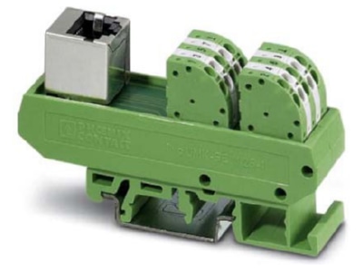 Produktbild 1 Phoenix UMK RJ45 S 8PTDA Passivmodul verbind RJ45 Buchse