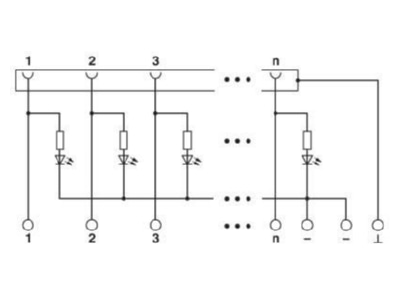 Produktbild 1 Phoenix VIP 3 SC D3  2322171 Uebergabemodul 37 polig mit LED VIP 3 SC D3 2322171