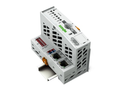 Produktbild WAGO 750 8100 Feldbuscontroller PFC100 2 Eth Eco lgr