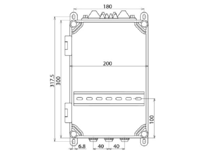 Schaltbild 3 Dehn IGA 10 V2 IP54 Isolierstoffgehaeuse AP IP54 f REG  10TE
