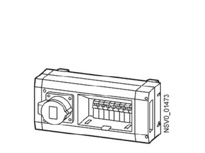 Product image 1 Siemens BVP 660866 Tap off unit for busway trunk 16A
