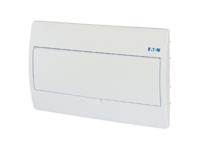 Ansicht links 1 Eaton BC U 1 18 TW ECO Kleinverteiler UP mit weisser Tuer