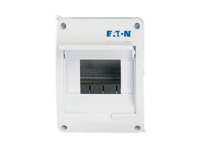 Vorderseite Eaton BC U 1 5 TW ECO Kleinverteiler UP mit weisser Tuer