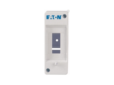 Front view Eaton MINI 2 Surface mounted distribution board 140mm