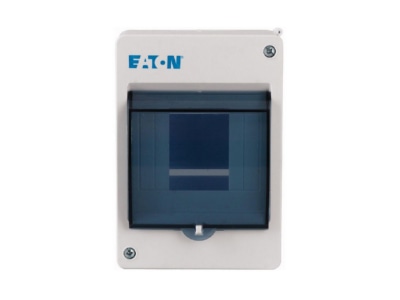 Vorderseite Eaton MINI 4 T Mini Kleinverteiler IP30 1 reihig 4 TE
