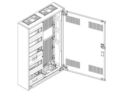 Produktbild 2 ABN MK25RM Flachverteiler AP 5 R  REG  5 R  Media