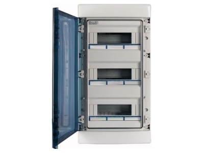 Front view 2 Eaton IKA 3 36 ST UV Surface mounted distribution board 586mm