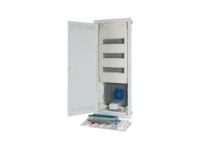 View left Eaton KLV 60UPS HY36 SF Flush mounted mounted distribution board
