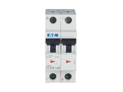 Produktbild 5 Eaton FAZ C10 2 DC Leitungsschutzschalter C 10A DC  2p