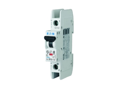 Product image Eaton FAZ D20 1 NA Miniature circuit breaker 2 p D20A
