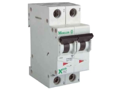 Product image 2 Eaton FAZ PN B6 1N Miniature circuit breaker 2 p B6A