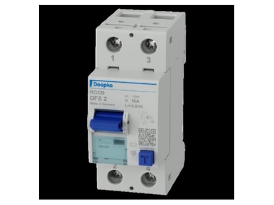 Product image Doepke DFS2 016 2 0 01 A Residual current breaker 2 p
