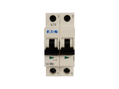 Product image Eaton FAZ C2 2 DC Miniature circuit breaker 2 p C2A
