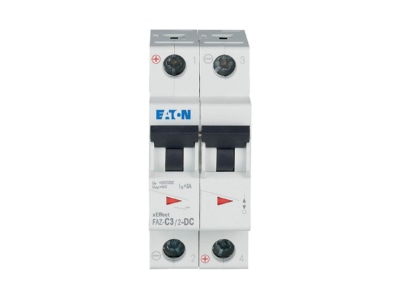 Produktbild 5 Eaton FAZ C3 2 DC Leitungsschutzschalter C 3A DC  2p