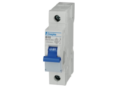 Product image Doepke DLS 6H B10 1 6 kA Miniature circuit breaker 1 p B10A
