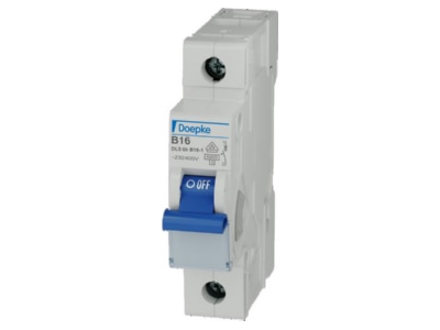 Product image Doepke DLS 6H B16 1 6kA Miniature circuit breaker 1 p B16A
