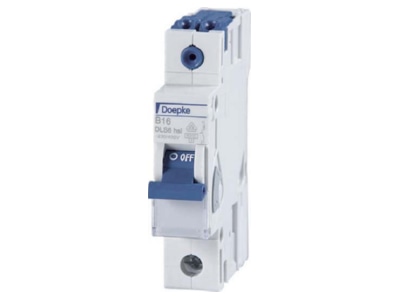Product image Doepke DLS 6HSL B16 1 6 kA Miniature circuit breaker 1 p B16A
