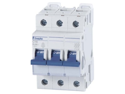 Product image Doepke DLS 6I C16 3 10 kA Miniature circuit breaker 3 p C16A
