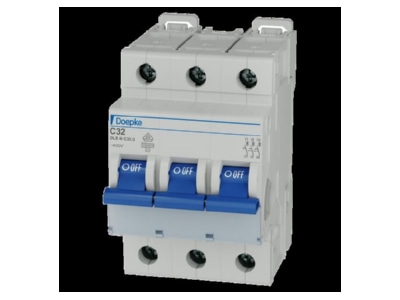Product image Doepke DLS 6I C32 3 10 kA Miniature circuit breaker 3 p C32A
