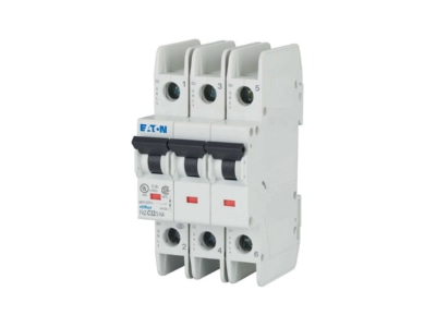 Ansicht links 1 Eaton FAZ C32 3 NA Leitungsschutzschalter C 32A 3p