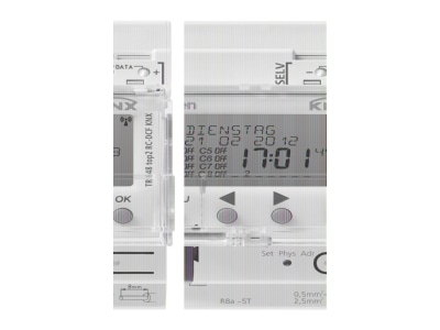 Produktbild Theben TR 648top2 RC DCFKNX EIB  KNX Digitale Zeitschaltuhr 8 Kanaele  mit Astro Programm und Anwesenheitssimulation 