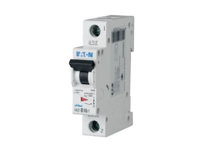 Produktbild 2 Eaton FAZT B2 1 Leitungsschutzschalter 2A  1p  B Char