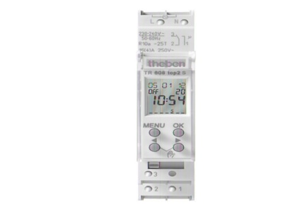 Product image Theben TR 608 TOP2 S Digital time switch 230   240VAC
