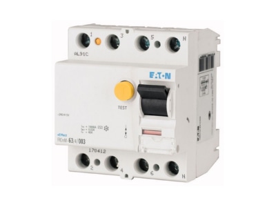 Produktbild 1 Eaton FRCMM 63 4 003 A NA FI Schalter 63A 4pol 30mA