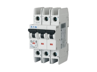 Product image Eaton FAZ C10 3 RT Miniature circuit breaker 3 p C10A
