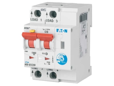 Product image 4 Eaton AFDD 10 2 B 003 A Earth leakage circuit breaker with
