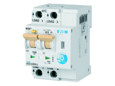 View right 1 Eaton AFDD 13 2 B 001 A Earth leakage circuit breaker with
