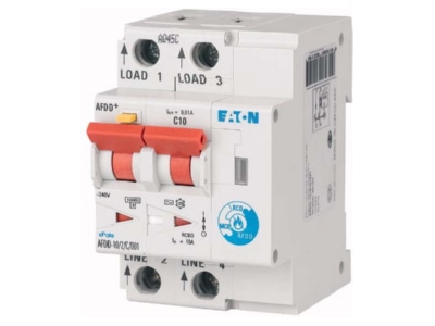 Product image Eaton AFDD 13 2 C 001 A Earth leakage circuit breaker with
