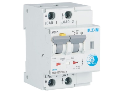 Product image 2 Eaton AFDD 16 2 C 003 A Earth leakage circuit breaker with
